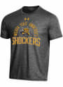 Wichita State Shockers Under Armour Biblend Fashion T Shirt - Black