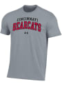 Cincinnati Bearcats Under Armour Arch Name T Shirt - Grey