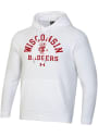 Wisconsin Badgers Under Armour All Day Fleece Hooded Sweatshirt - White