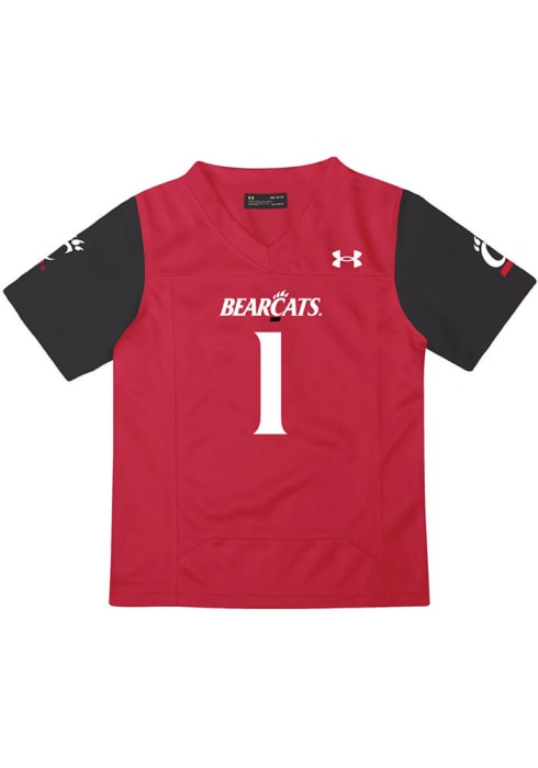 Toddler Cincinnati Bearcats Red Under Armour Universal Replica Football  Jersey Jersey