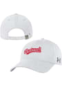 Cincinnati Bearcats Under Armour Retro Basketball Adjustable Hat - White