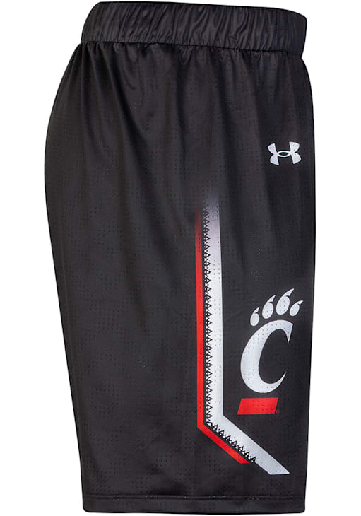 Under Armour Mens BLACK Cincinnati Bearcats Replica Shorts 55292982