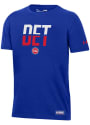 Under Armour Detroit Pistons Youth Blue City Abbreviation T-Shirt