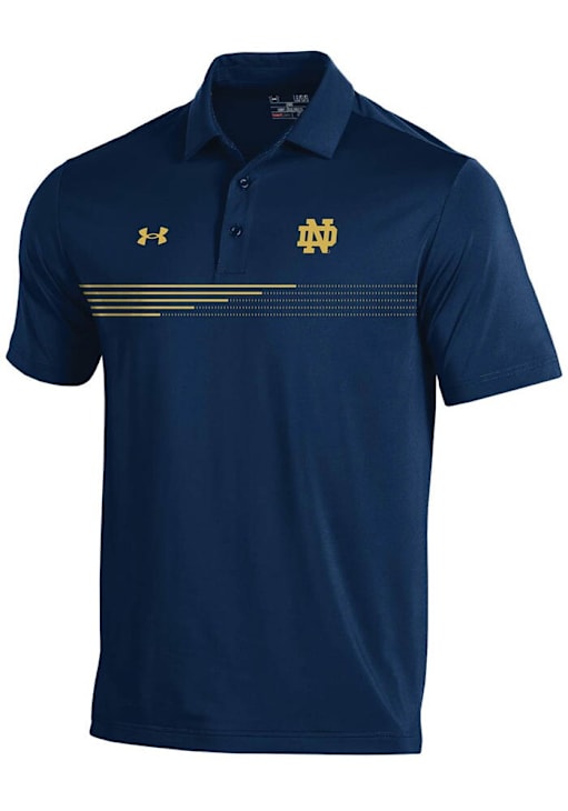 Under Armour Notre Dame Fighting Irish Mens Stripe NAVY Short