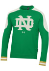 Main image for Under Armour Notre Dame Fighting Irish Mens Kelly Green Iconic Gameday Initial Long Sleeve Fashi..