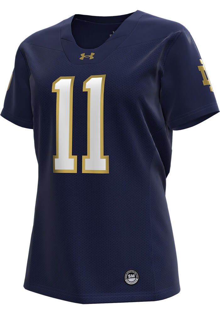 Notre dame under armour jersey best sale