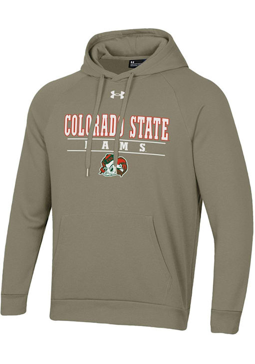 Under Armour Colorado State Rams Mens TAN Tonal Logo All Day