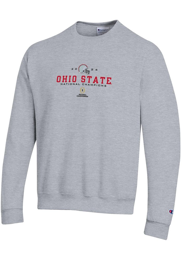 OHIO State スウェットシャツ グレー Champion Mens GREY Ohio State Buckeyes 2024 Football