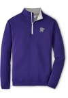 Main image for Mens Purple K-State Wildcats Perth Qtr Zip Pullover