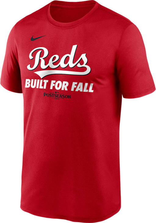 Nike Cincinnati Reds Red 2025 Postseason Participant Authentic Collection Short Sleeve T Shirt