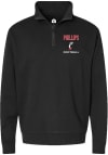 Main image for Eric Phillips Mens Rally Black Cincinnati Bearcats NIL Embroidered Qtr Zip Pullover