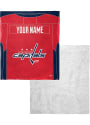 Washington Capitals Personalized Jersey Silk Touch Sherpa Blanket
