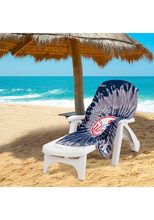 New York Yankees BLUE Pyschedelic Beach Towel 5586714