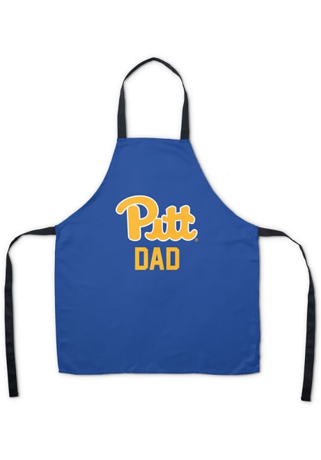 Blue Pitt Panthers Dad Apron