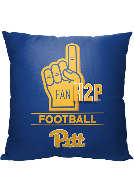 Blue Panthers Number 1 Fan Pillow