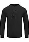 Main image for Mens Cincinnati Bearcats Black Pro Standard Triple Black Fashion Sweatshirt