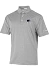Main image for Mens Penn State Nittany Lions Grey Columbia Sand Tee Short Sleeve Polo Shirt