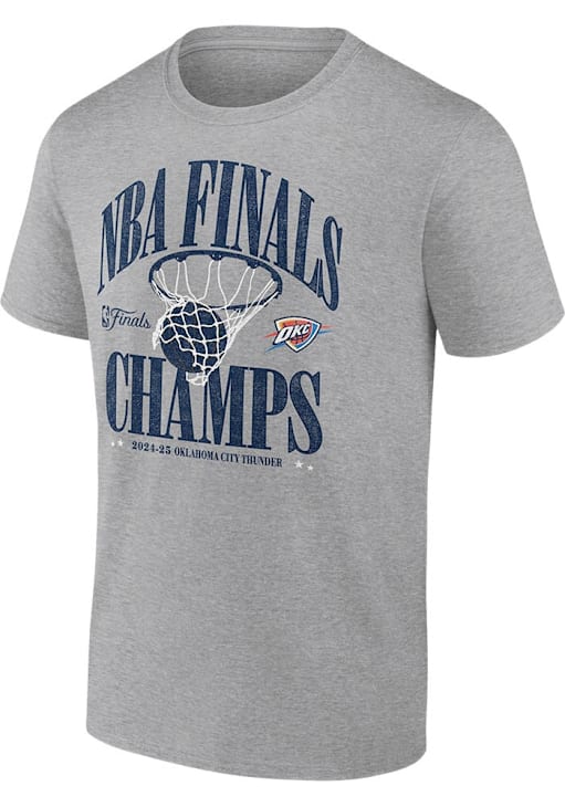 Oklahoma City Thunder STEEL 2025 FINALS CHAMPIONS PLAYOFF FADE