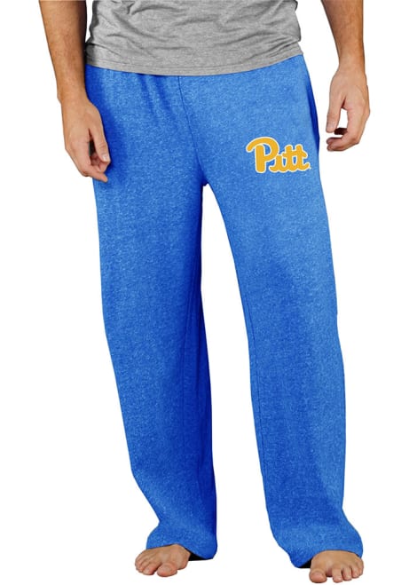 Mens Pitt Panthers Blue Concepts Sport Mainstream Terry Sweatpants