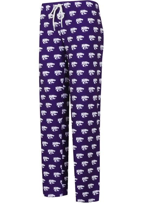 Womens Lavender K-State Wildcats Gauge Loungewear Sleep Pants
