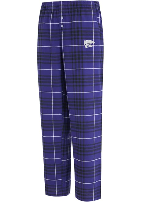 Womens Purple K-State Wildcats Vector Loungewear Sleep Pants