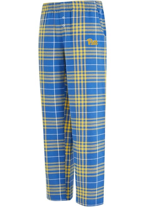 Womens Blue Pitt Panthers Vector Loungewear Sleep Pants