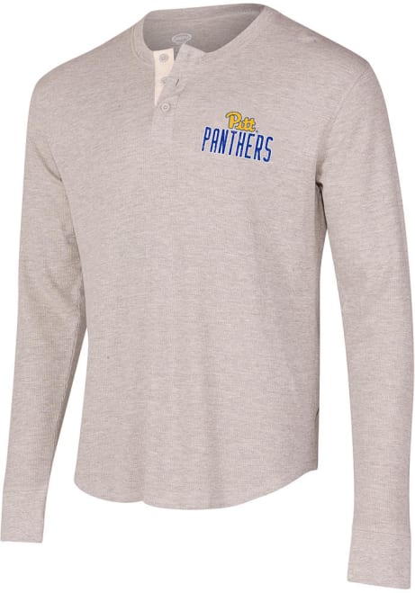 Mens Grey Pitt Panthers Region Thermal Tee