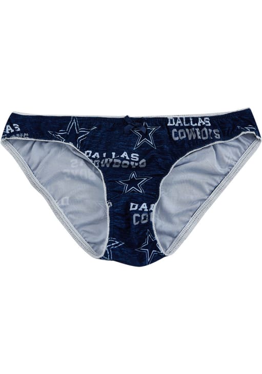 Dallas Cowboys Womens Navy Blue Zest Panty Underwear