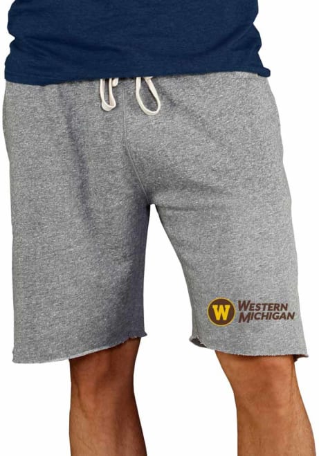 Mens Western Michigan Broncos Grey Concepts Sport Mainstream Shorts