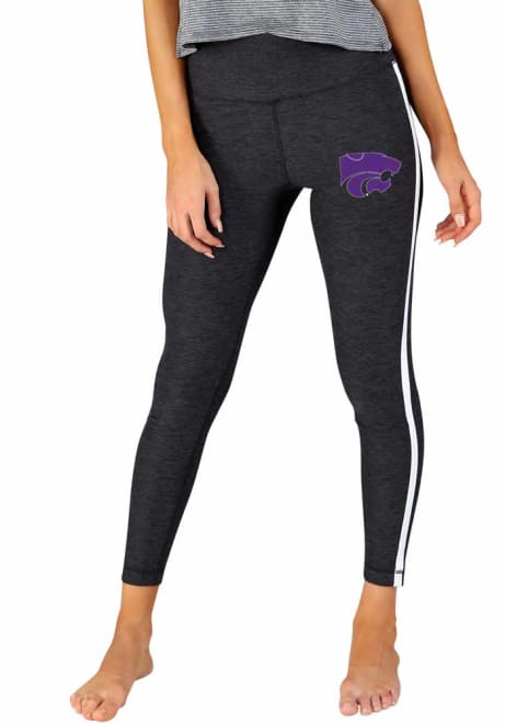 Womens K-State Wildcats Charcoal Concepts Sport Centerline Pants