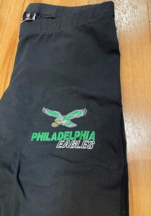 Philadelphia Eagles Womens Black Fraction Pants