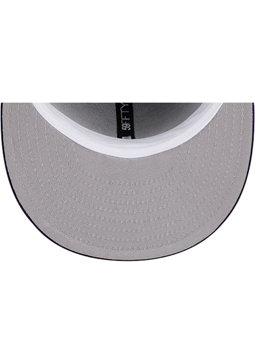 New Era New York Knicks Mens Navy Blue Hardwood Classic 59FIFTY Fitted Hat