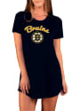 Boston Bruins Womens Marathon Sleep Shirt - Black