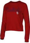 Main image for St Louis Cardinals Womens Red Colonnade Crew Sweatshirt