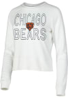 Main image for Chicago Bears Womens White Colonnade Crew Sweatshirt