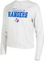 Texas Rangers Womens Mainstream Crew Sweatshirt - Oatmeal