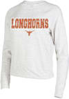 Main image for Texas Longhorns Womens Oatmeal Mainstream Crew Sweatshirt
