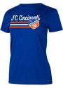 FC Cincinnati Womens Marathon T-Shirt - Blue