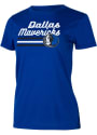 Dallas Mavericks Womens Marathon T-Shirt - Blue