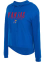 Kansas Jayhawks Womens Composite Hooded Sweatshirt - Blue