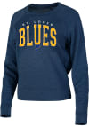 Main image for St Louis Blues Womens Navy Blue Mainstream Crew Sweatshirt
