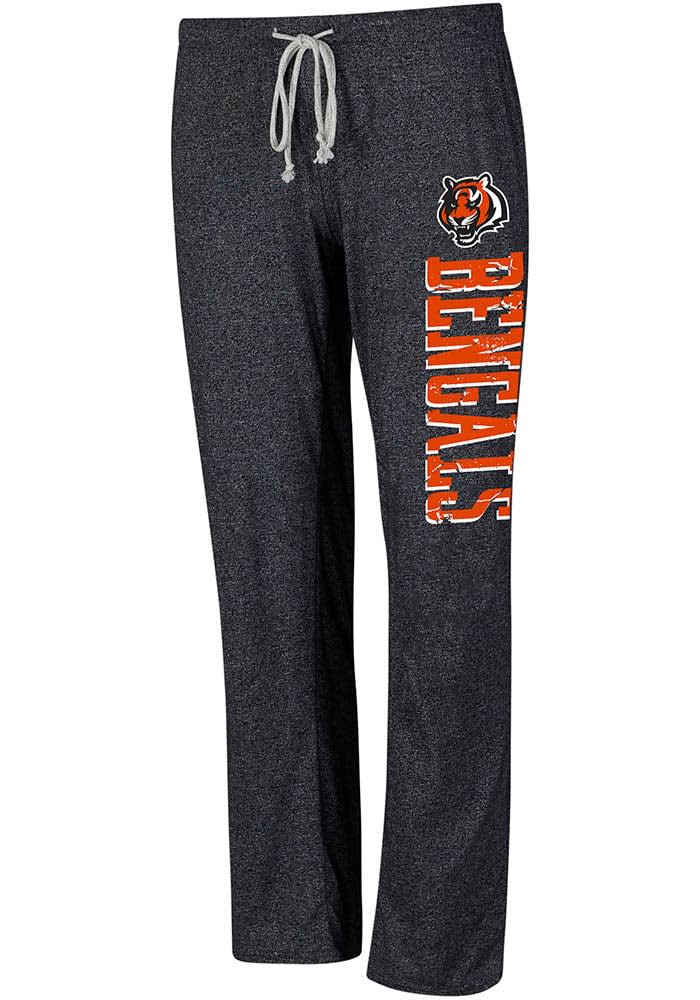 Cincinnati Bengals Womens Charcoal Quest Loungewear Sleep Pants