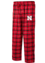 Nebraska Cornhuskers Ledger Plaid Sleep Pants - Red