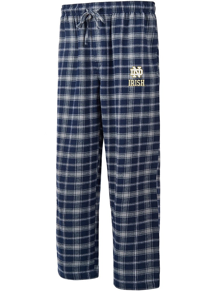 Notre Dame Fighting Irish Navy Blue Fighting Irish Ledger Plaid