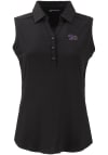 Main image for Womens Pitt Panthers Black Cutter and Buck Forge Eco Polo Shirt