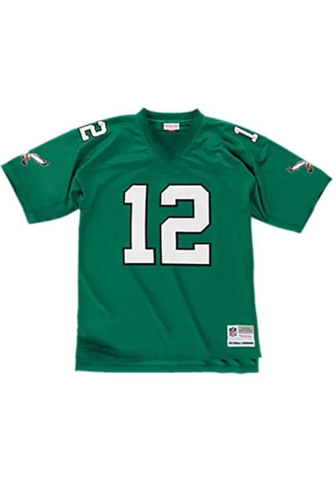 Women's Mitchell & Ness Randall Cunningham Kelly Green Philadelphia Eagles  1990 Legacy Replica Jersey