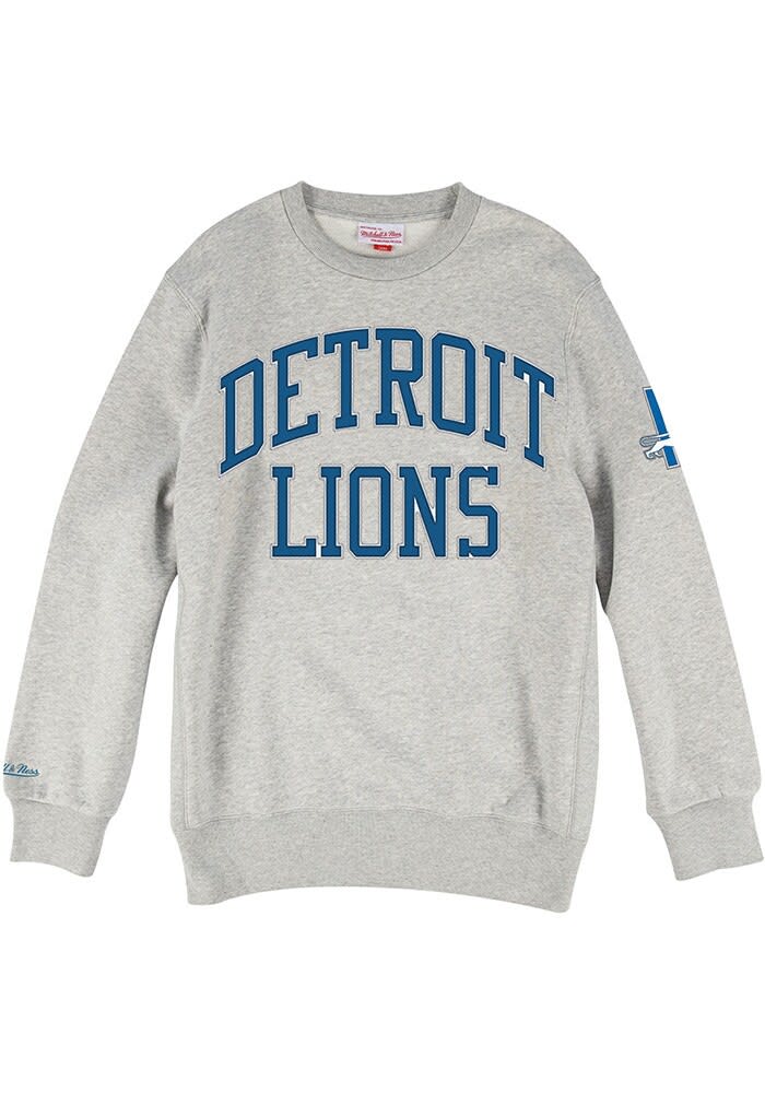 detroit lions crew neck