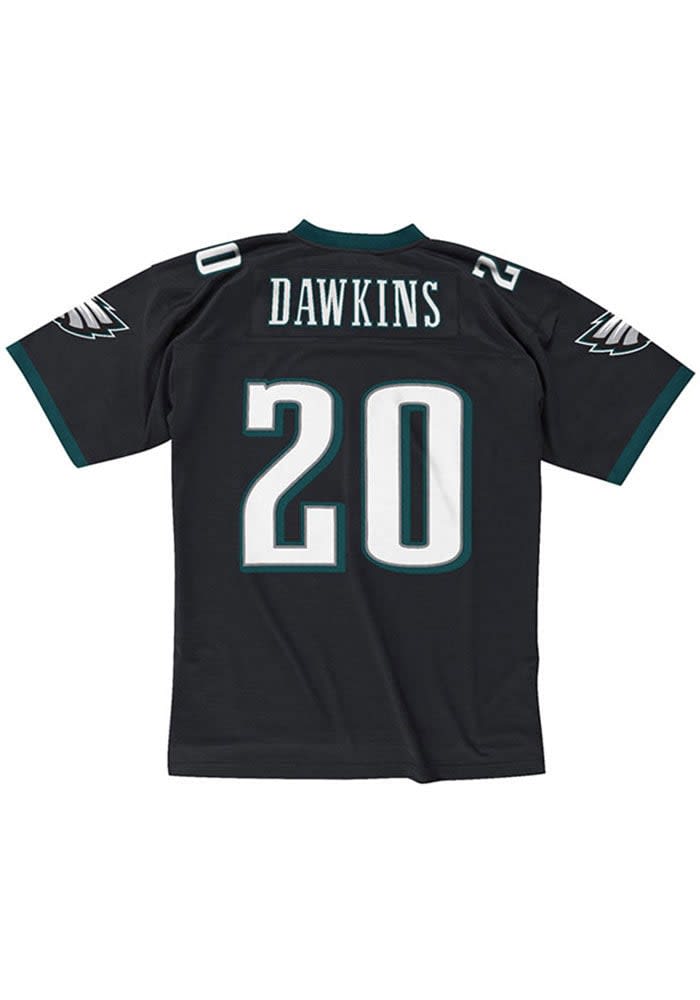 Brian dawkins black authentic eagles best sale jersey