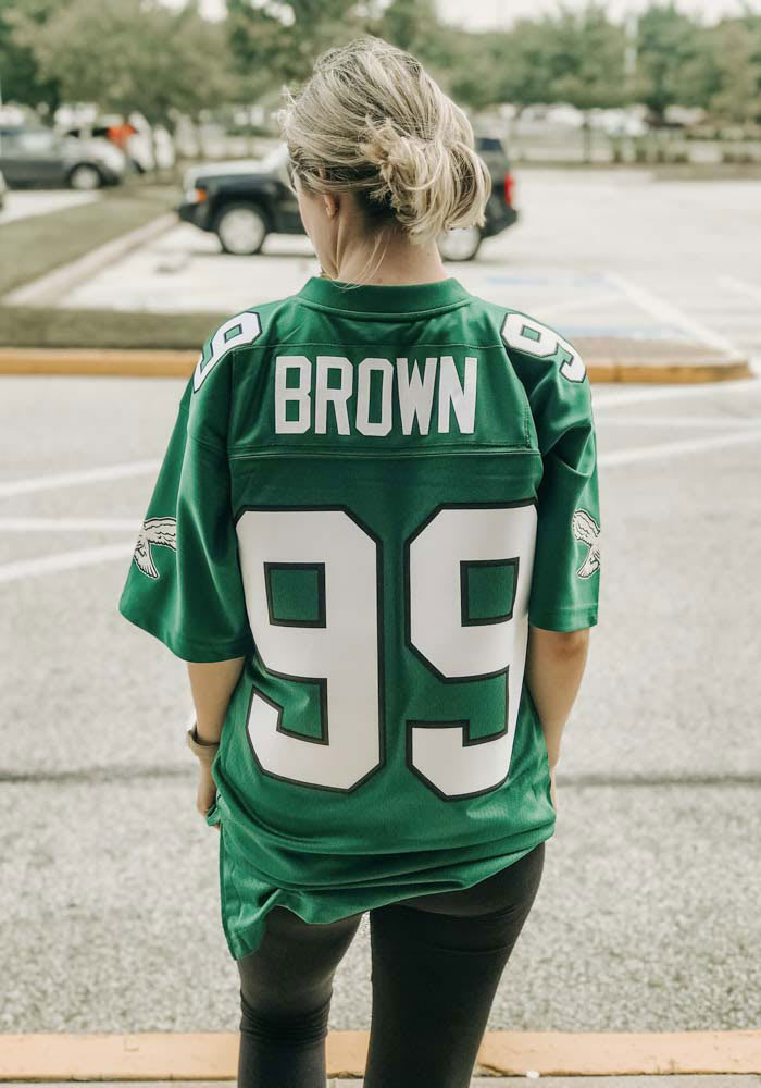 Mitchell & Ness Authentic NFL Philadelphia Eagles Jerome Brown 99 Jersey  54 2XL