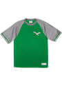 Philadelphia Eagles Mitchell and Ness Team Captain Fashion T Shirt - Kelly Green